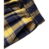 image:imageMens Flannel Pajama Pants Plaid Heavyweight Cotton PJs Bottoms Sleepwear  Soft Cozy with Pockets Elastic Waistband Drawstring Adjustable Length Casual Checkered Lounge Pant for Home Holiday DailyYellow Navy
