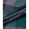 image:imageMens Flannel Pajama Pants Plaid Heavyweight Cotton PJs Bottoms Sleepwear  Soft Cozy with Pockets Elastic Waistband Drawstring Adjustable Length Casual Checkered Lounge Pant for Home Holiday DailyGreen Grey