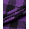 image:imageMens Flannel Pajama Pants Plaid Heavyweight Cotton PJs Bottoms Sleepwear  Soft Cozy with Pockets Elastic Waistband Drawstring Adjustable Length Casual Checkered Lounge Pant for Home Holiday DailyPurple