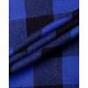 image:imageMens Flannel Pajama Pants Plaid Heavyweight Cotton PJs Bottoms Sleepwear  Soft Cozy with Pockets Elastic Waistband Drawstring Adjustable Length Casual Checkered Lounge Pant for Home Holiday DailyBlue Black