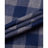 image:imageMens Flannel Pajama Pants Plaid Heavyweight Cotton PJs Bottoms Sleepwear  Soft Cozy with Pockets Elastic Waistband Drawstring Adjustable Length Casual Checkered Lounge Pant for Home Holiday DailyGrey Navy