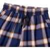 image:imageMens Flannel Pajama Pants Plaid Heavyweight Cotton PJs Bottoms Sleepwear  Soft Cozy with Pockets Elastic Waistband Drawstring Adjustable Length Casual Checkered Lounge Pant for Home Holiday DailyDark Blue