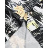 image:imageMens Hawaiian Shirt Summer Beach Casual Short Sleeve Button Down Shirts  Aloha Tropical Print Cuban Collar Relaxed Fit for Vacation Beach Party Luau Cruise Holiday Summer Outdoor WeddingBlack Beach