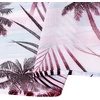 image:imageMens Hawaiian Shirt Summer Beach Casual Short Sleeve Button Down Shirts  Aloha Tropical Print Cuban Collar Relaxed Fit for Vacation Beach Party Luau Cruise Holiday Summer Outdoor WeddingRosy White Palm