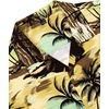 image:imageMens Hawaiian Shirt Summer Beach Casual Short Sleeve Button Down Shirts  Aloha Tropical Print Cuban Collar Relaxed Fit for Vacation Beach Party Luau Cruise Holiday Summer Outdoor WeddingYellow Beach