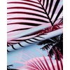 image:imageMens Hawaiian Shirt Summer Beach Casual Short Sleeve Button Down Shirts  Aloha Tropical Print Cuban Collar Relaxed Fit for Vacation Beach Party Luau Cruise Holiday Summer Outdoor WeddingRosy White Palm