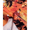 image:imageMens Hawaiian Shirt Summer Beach Casual Short Sleeve Button Down Shirts  Aloha Tropical Print Cuban Collar Relaxed Fit for Vacation Beach Party Luau Cruise Holiday Summer Outdoor WeddingDusk