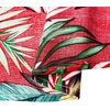 image:imageMens Hawaiian Shirt Summer Beach Casual Short Sleeve Button Down Shirts  Aloha Tropical Print Cuban Collar Relaxed Fit for Vacation Beach Party Luau Cruise Holiday Summer Outdoor WeddingRed Green