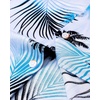 image:imageMens Hawaiian Shirt Summer Beach Casual Short Sleeve Button Down Shirts  Aloha Tropical Print Cuban Collar Relaxed Fit for Vacation Beach Party Luau Cruise Holiday Summer Outdoor WeddingBlue White Palm