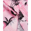 image:imageMens Hawaiian Shirt Summer Beach Casual Short Sleeve Button Down Shirts  Aloha Tropical Print Cuban Collar Relaxed Fit for Vacation Beach Party Luau Cruise Holiday Summer Outdoor WeddingPink Beach