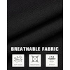 image:imageMens Knit Shirt Short Sleeve Button Down Shirt Textured Casual Summer Tops  Knit Hollow Stretch Fabric To Easy Care  Beach Vacation Summer Daily Lightweight Breathable Spread Collar Regular FitBlack