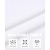image:imageMens Knit Shirt Short Sleeve Button Down Shirt Textured Casual Summer Tops  Knit Hollow Stretch Fabric To Easy Care  Beach Vacation Summer Daily Lightweight Breathable Spread Collar Regular FitWhite