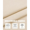 image:imageMens Knit Shirt Short Sleeve Button Down Shirt Textured Casual Summer Tops  Knit Hollow Stretch Fabric To Easy Care  Beach Vacation Summer Daily Lightweight Breathable Spread Collar Regular FitBeige