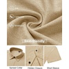 image:imageMens Linen Shirt Short Sleeve Button Down Shirt Summer Casual Beach Tops  Lightweight Breathable Shrinkresistant Linen Texture Relaxed Fit Button Up for Vacation Wedding Work Office Date DailyKhaki