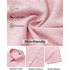 image:imageMens Linen Shirt Short Sleeve Button Down Shirt Summer Casual Beach Tops  Lightweight Breathable Shrinkresistant Linen Texture Relaxed Fit Button Up for Vacation Wedding Work Office Date DailyPink