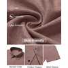 image:imageMens Linen Shirt Short Sleeve Button Down Shirt Summer Casual Beach Tops  Lightweight Breathable Shrinkresistant Linen Texture Relaxed Fit Button Up for Vacation Wedding Work Office Date DailyBurgundy