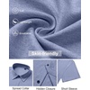 image:imageMens Linen Shirt Short Sleeve Button Down Shirt Summer Casual Beach Tops  Lightweight Breathable Shrinkresistant Linen Texture Relaxed Fit Button Up for Vacation Wedding Work Office Date DailyBlue