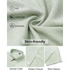 image:imageMens Linen Shirt Short Sleeve Button Down Shirt Summer Casual Beach Tops  Lightweight Breathable Shrinkresistant Linen Texture Relaxed Fit Button Up for Vacation Wedding Work Office Date DailyLight Green