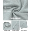 image:imageMens Linen Shirt Short Sleeve Button Down Shirt Summer Casual Beach Tops  Lightweight Breathable Shrinkresistant Linen Texture Relaxed Fit Button Up for Vacation Wedding Work Office Date DailyDusty Blue