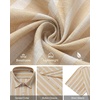 image:imageMens Linen Shirt Striped Short Sleeve Button Down Summer Beach Shirt  Linen Texture Wrinkle Free Breathable Lightweight Shrink Resistant Striped Vintage Summer Travel Wedding Party BusinessTan