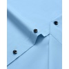 image:imageMens Long Sleeve Dress Shirts Wrinkle Free Stretch Button Down Shirt  Breathable Comfortable Easy Care Spread collarBusiness Casual Classic Button Upfor Wedding Vacation Work OfficeBlue