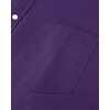 image:imageMens Oxford Dress Shirt Short Sleeve Button Down Collar Summer Casual Shirt  Wrinkle Free Breathable amp Crisp Regular Fit Solid Color for Business Casual Office Work Daily Vacation Weekend Party DateDark Purple