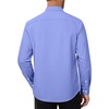 image:imageMens Oxford Stretch Shirt Casual Long Sleeve Button Down Dress Shirt  Contrast Collar Cuffs Formal Casual Easy Care Stretch Comfort Regular Fit for Wedding Vacation Work Office WeekendBlue