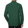 image:imageMens Oxford Stretch Shirt Casual Long Sleeve Button Down Dress Shirt  Contrast Collar Cuffs Formal Casual Easy Care Stretch Comfort Regular Fit for Wedding Vacation Work Office WeekendGreen