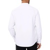 image:imageMens Oxford Stretch Shirt Casual Long Sleeve Button Down Dress Shirt  Contrast Collar Cuffs Formal Casual Easy Care Stretch Comfort Regular Fit for Wedding Vacation Work Office WeekendWhite