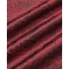 image:imageMens Paisley Dress Shirt Long Sleeve Button Down Floral Shirt Party Wedding  Paisley Pattern Luxury Silk Satin Shiny Wedding Casual Party Club Masquerade Vacation Date Western Cowboy Regular FitBlack Red