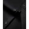 image:imageMens Short Sleeve Dress Shirt Wrinkle Free Button Down Shirt with Pocket  Work Office Wedding Graduation Formal Business Casual Party Family Comfortable Gala Easy Care Solid Fabric Regular FitBlack
