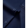 image:imageMens Short Sleeve Dress Shirt Wrinkle Free Button Down Shirt with Pocket  Work Office Wedding Graduation Formal Business Casual Party Family Comfortable Gala Easy Care Solid Fabric Regular FitNavy Blue