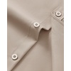 image:imageMens Short Sleeve Dress Shirt Wrinkle Free Button Down Shirt with Pocket  Work Office Wedding Graduation Formal Business Casual Party Family Comfortable Gala Easy Care Solid Fabric Regular FitKhaki