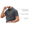 image:imageMens Short Sleeve Dress Shirt Wrinkle Free Summer Button Down Shirts  Stretch Non Iron Regular Fit with Pocket for Summer Business Casual Wedding Graduation Vacation Office Work Party FormalGray