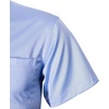 image:imageMens Short Sleeve Dress Shirt Wrinkle Free Summer Button Down Shirts  Stretch Non Iron Regular Fit with Pocket for Summer Business Casual Wedding Graduation Vacation Office Work Party FormalLight Blue