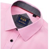 image:imageMens Short Sleeve Dress Shirt Wrinkle Free Summer Button Down Shirts  Stretch Non Iron Regular Fit with Pocket for Summer Business Casual Wedding Graduation Vacation Office Work Party FormalPink