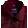image:imageMens Short Sleeve Dress Shirt Wrinkle Free Summer Button Down Shirts  Stretch Non Iron Regular Fit with Pocket for Summer Business Casual Wedding Graduation Vacation Office Work Party FormalAwine Red