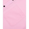 image:imageMens Short Sleeve Dress Shirt Wrinkle Free Summer Button Down Shirts  Stretch Non Iron Regular Fit with Pocket for Summer Business Casual Wedding Graduation Vacation Office Work Party FormalPink