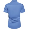 image:imageMens Short Sleeve Dress Shirt Wrinkle Free Summer Button Down Shirts  Stretch Non Iron Regular Fit with Pocket for Summer Business Casual Wedding Graduation Vacation Office Work Party FormalIndigo Blue