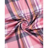 image:imageWomens Pajama Pants Plaid Stretch Comfy Lounge Pants Sleep Bottoms Y2K PJ  Buffalo plaid pajama Sleepwear Soft Long pjs Checked Home Going out Fall winter Christmas matching Lady pants CozyPink