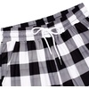 image:imageWomens Pajama Pants Plaid Stretch Comfy Lounge Pants Sleep Bottoms Y2K PJ  Buffalo plaid pajama Sleepwear Soft Long pjs Checked Home Going out Fall winter Christmas matching Lady pants CozyBlackwhite