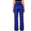 image:imageWomens Pajama Pants Plaid Stretch Comfy Lounge Pants Sleep Bottoms Y2K PJ  Buffalo plaid pajama Sleepwear Soft Long pjs Checked Home Going out Fall winter Christmas matching Lady pants CozyBlackblue