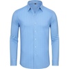 image:imageAlimens amp Gentle 4 Way Stretch Mens Button Down Shirts Plaid Dress Shirt Wrinkle Free Long Sleeve Gingham Shirts05blue Plaid