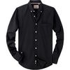image:imageAlimens amp Gentle Boys Long Sleeve Solid Button Down Oxford Shirt Collared Cotton Top with Chest PocketBlack
