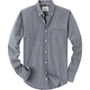 image:imageAlimens amp Gentle Boys Long Sleeve Solid Button Down Oxford Shirt Collared Cotton Top with Chest PocketLight Grey