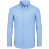 image:imageAlimens amp Gentle Mens Long Sleeve Button Down Shirts Stretch Regular Fit Dress Shirts Casual Work Gingham Shirts with PocketLight Blue Plaid