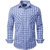 White Blue Plaid