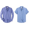 image:imageAlimens amp Gentle Mens Long Sleeve and Short Sleeve Oxford Shirt Work Casual Button Down Shirts