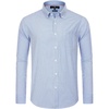 image:imageAlimens amp Gentle Mens Plaid Button Down Shirts Cotton Long Sleeve Dress Shirts Regular Fit Gingham ShirtsBlue White Gingham
