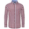 image:imageAlimens amp Gentle Mens Plaid Button Down Shirts Cotton Long Sleeve Dress Shirts Regular Fit Gingham ShirtsRed Plaid